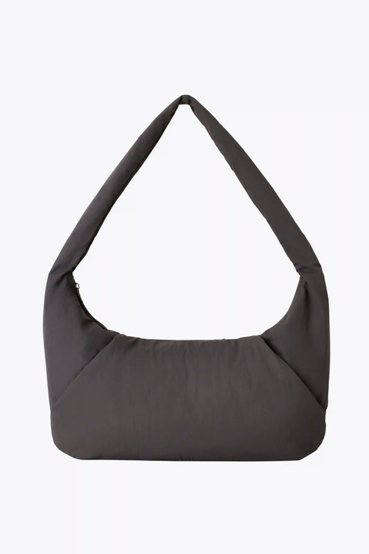 The Oversized Crescent Catchall in Charcoal