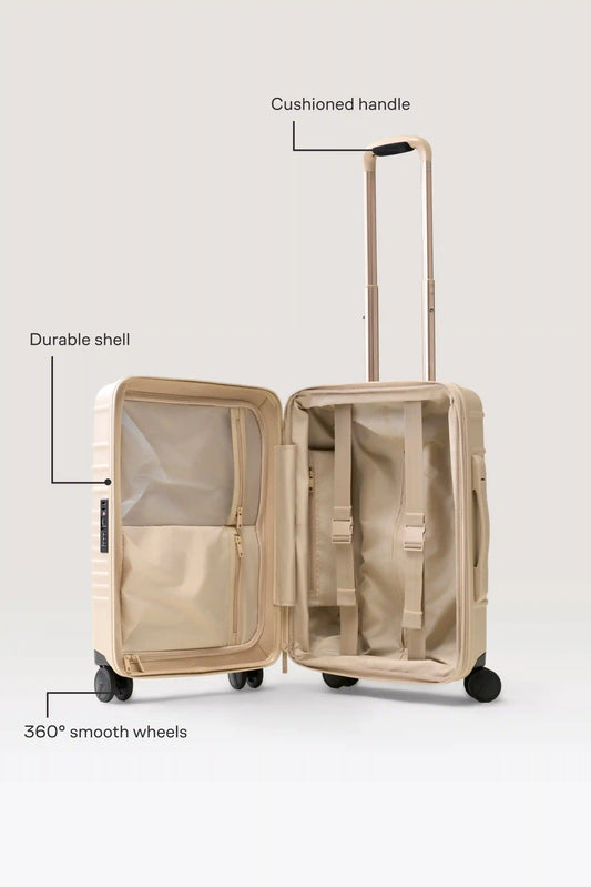The Carry-On Roller in Beige