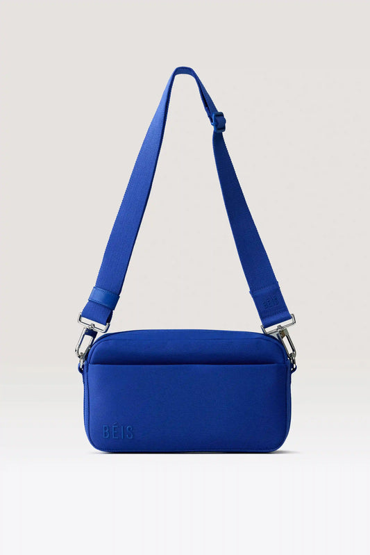 The Travel Crossbody in Cobalt Blue