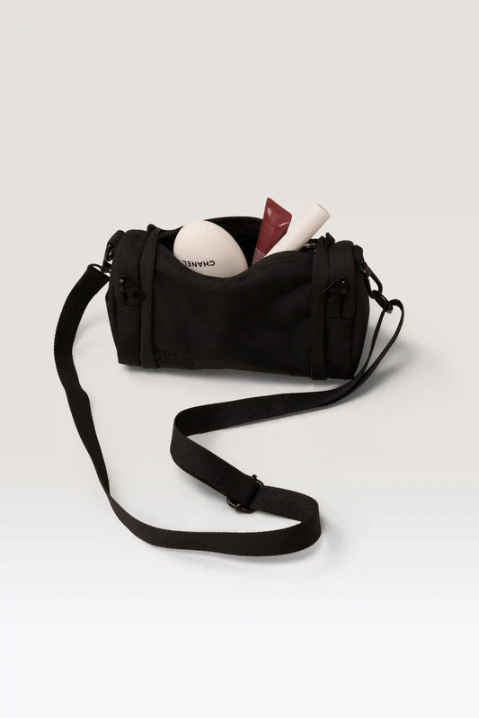 The Expandable Crossbody Charm in Black