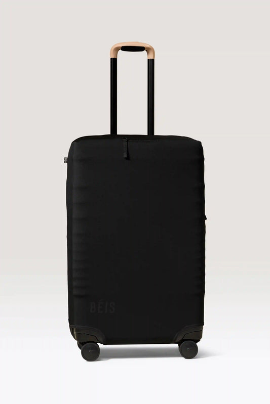 The Medium Check-In Luggage Cover in Black