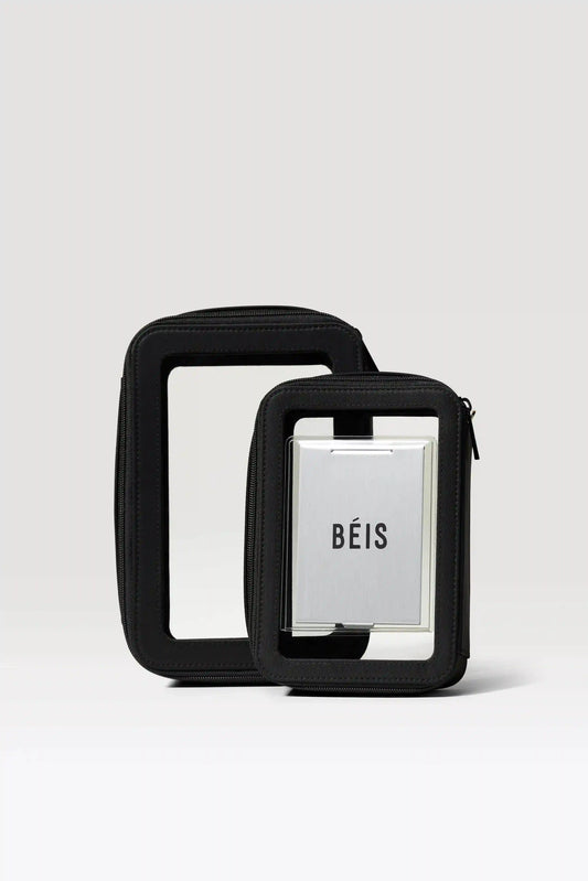 The In Flight Cosmetic Set in Black